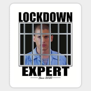 Michael Scofield Lockdown Expert Prison Break Sticker